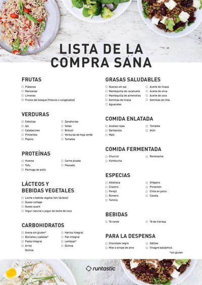 LISTA DE LA COMPRA: LOS ALIMENTOS QUE SIEMPRE DEBERÍAS TENER EN CASA